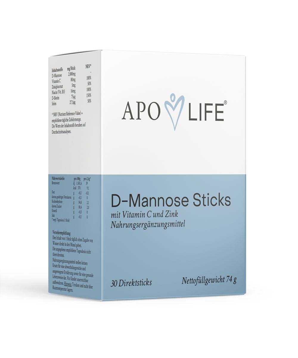 Apo Life D-Mannose Direktsticks 30 Stück