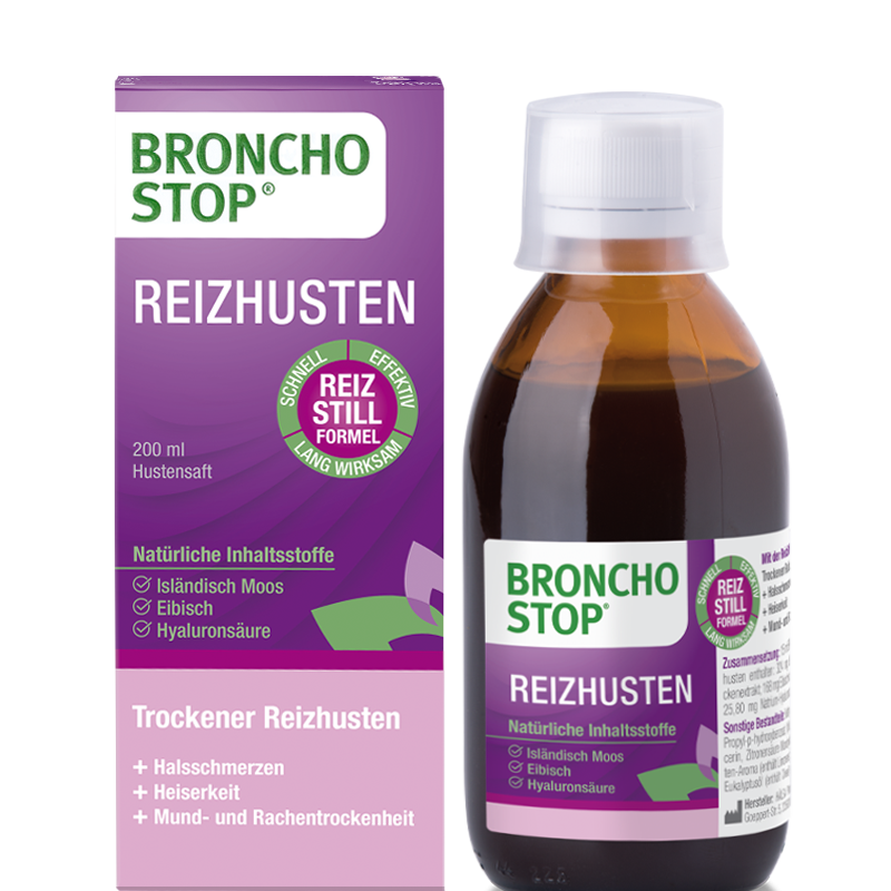 Bronchostop Reizhusten Saft 200 ml
