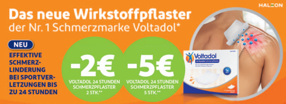 Voltadol 24h Schmerzpflaster 2 Stück & 5 Stück