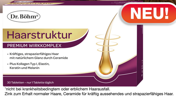  Dr. Böhm® Haarstruktur Premium Wirkkomplex Tabletten 30 Stück