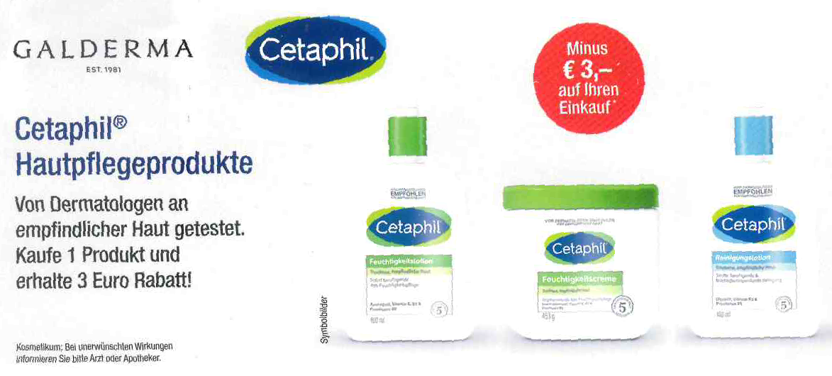 Cetaphil Hautpflegeprodukte